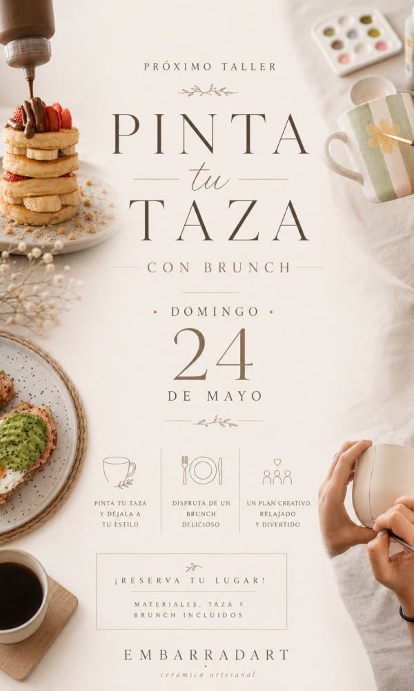 Taller de Pinta tu Taza + Brunch