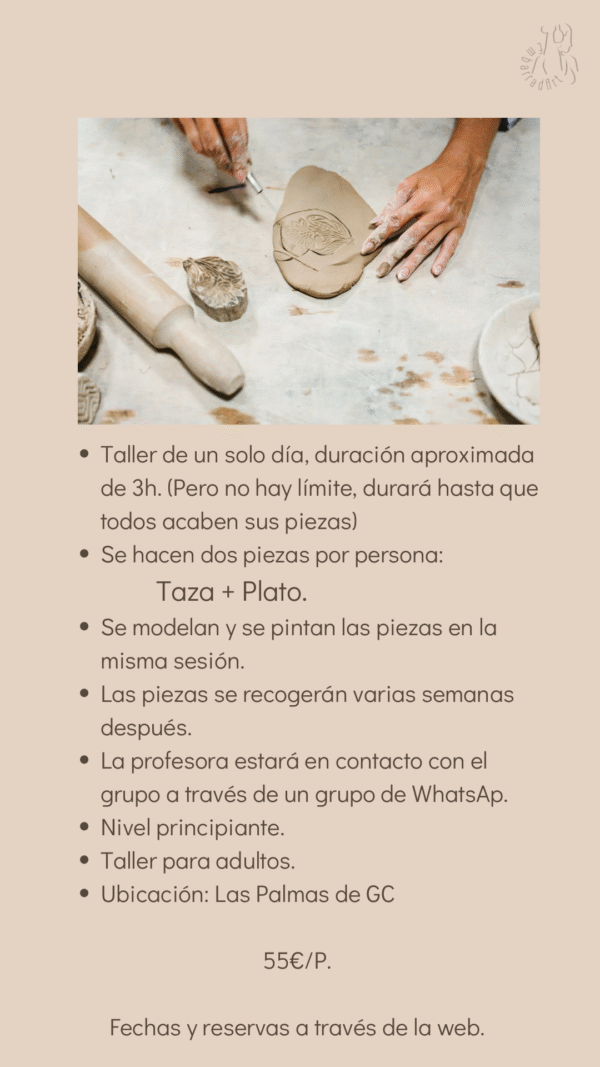 Taller de cerámica ‘Set de Desayuno’ (20 Junio) - Imagen 2
