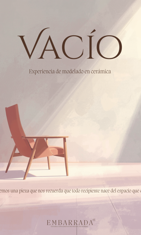Taller de modelado ‘Vacío’ (18 julio)