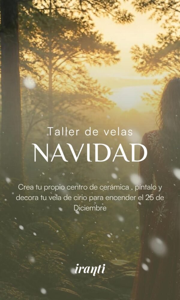 TALLER DE VELAS + CERÁMICA NAVIDAD (1 Diciembre)
