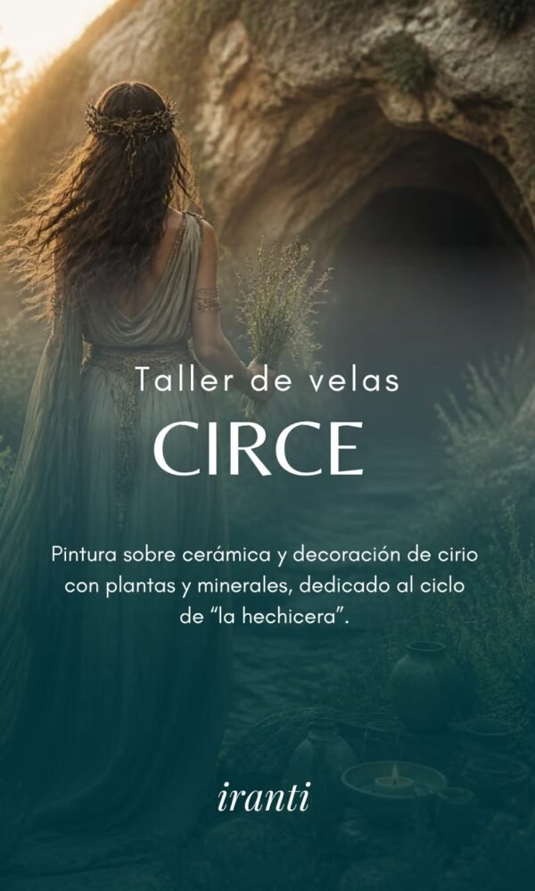 TALLER DE VELAS + CERÁMICA CIRCE (ED.LANZAROTE) 29 Nov.